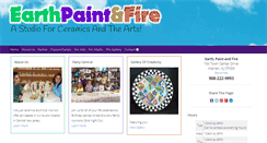Desktop Screenshot of earthpaintfire.com